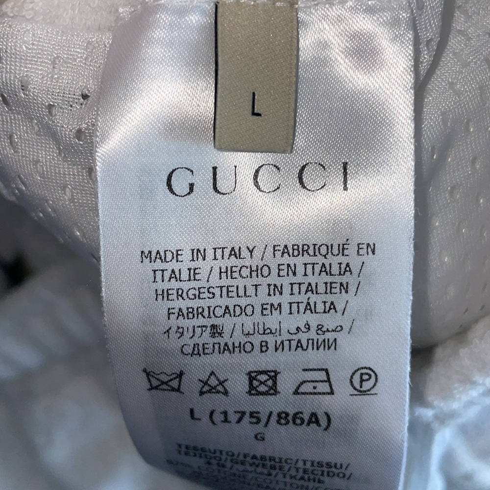 New Gucci mens terry cloth jogging pants - Picture 13 of 13